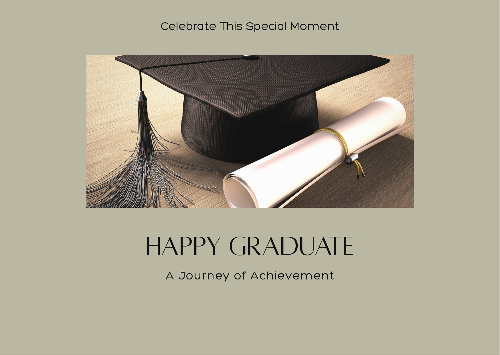 Graduation card